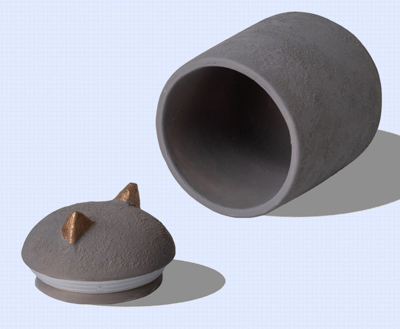 Urne funéraire pour petits chiens et chats, coffret souvenir pour cendres avec motif d'empreinte de patte gravée 
