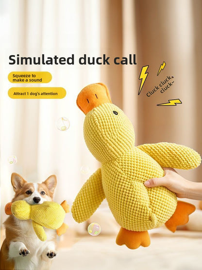 Durable Charging Duck Chew Teething Plush Elephant Pet Donkey Toy