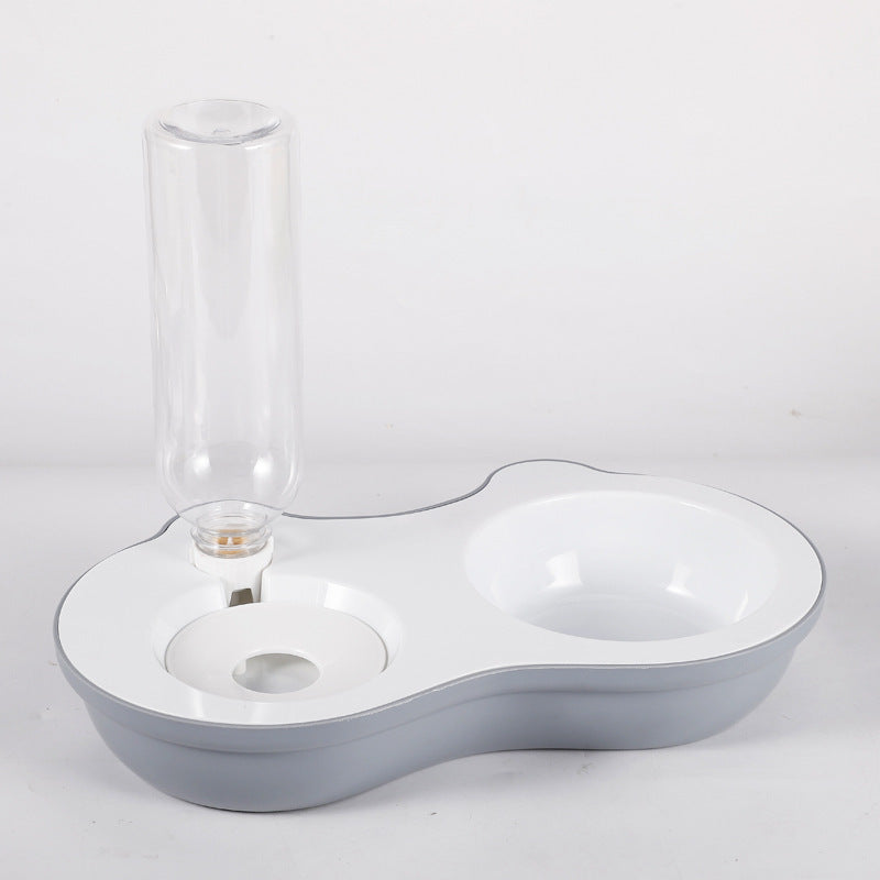 Automatic Drinking Stainless Steel Pet Bowl Double Set for Cats and Dogs
