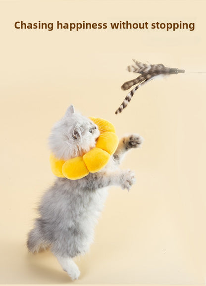 Sunflower Elizabethan Collar Pet Collar Cat Elizabethan Collar Dog Collar Neutering Anti-Lick Collar