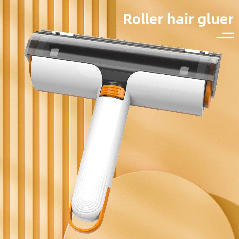 Pet Supplies Roller-Type Double-Sided Brush for Floating Hair Removal Static Sticky Artifact