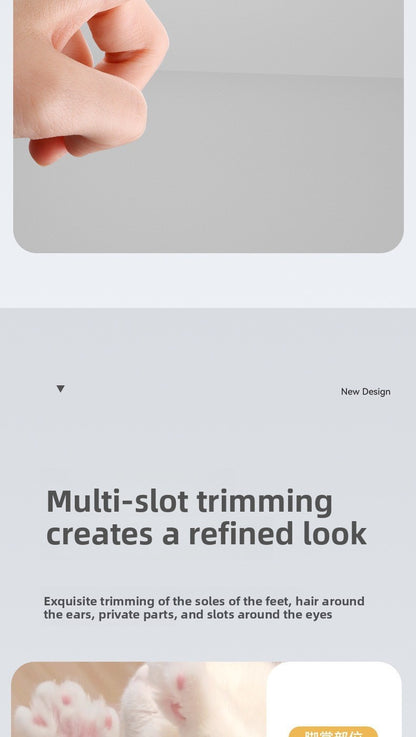 Electric Cat Dog Paw Hair Trimmer Grooming Tool Clipper