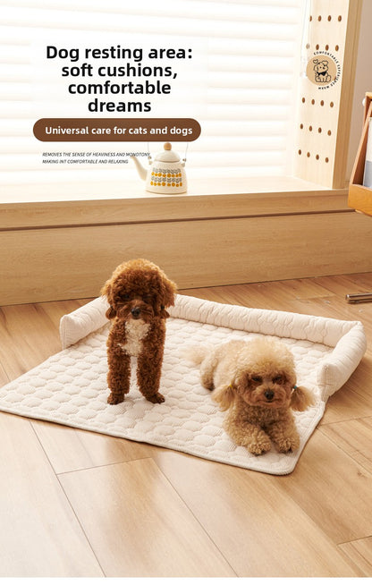 Premium Thickened Pet Sofa Cushion Non-Slip Dog Bed Cat Bed Washable Anti Scratch Furniture Protector for Large Medium Dogs Cats