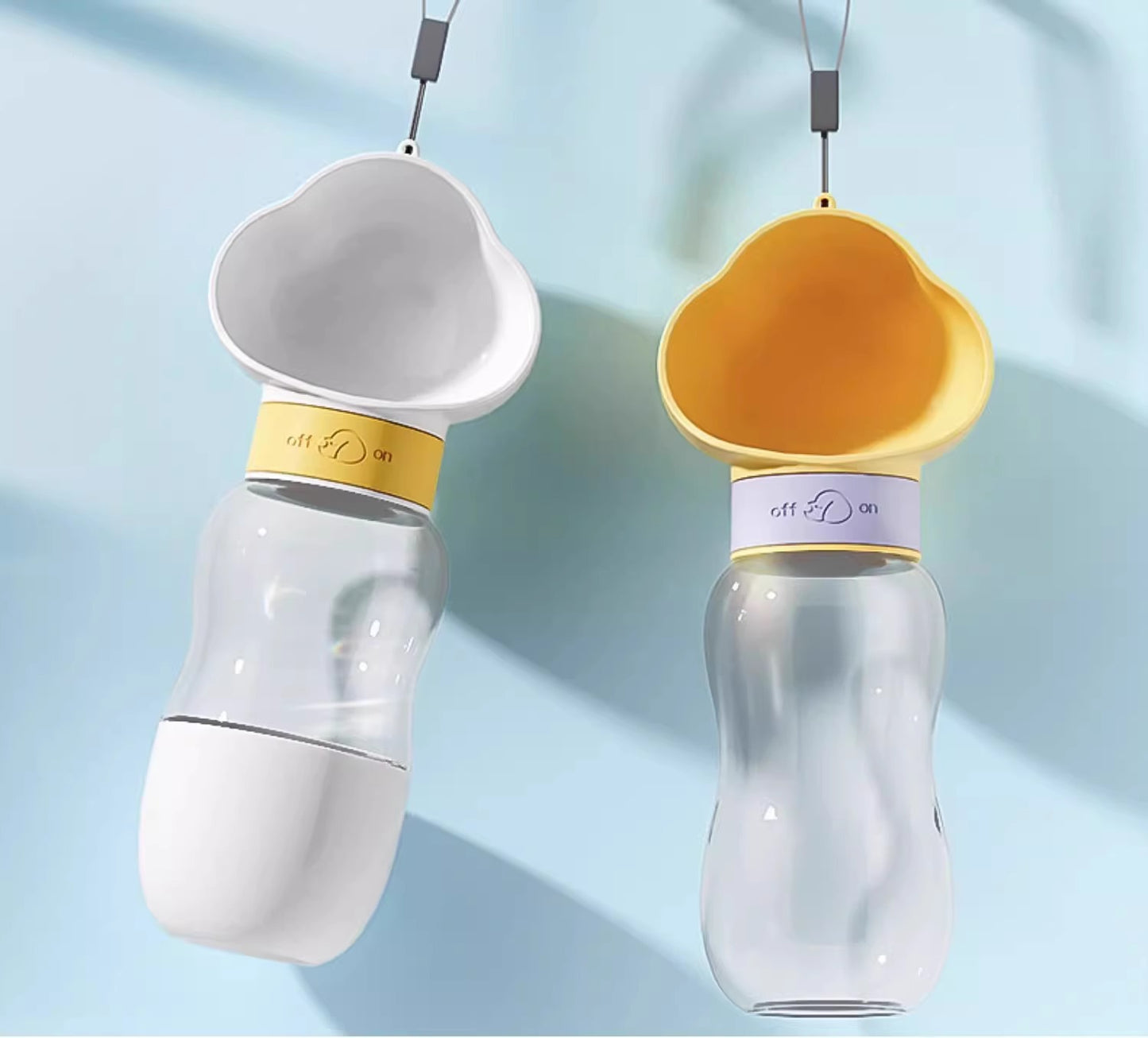 Portable Pet Travel Water Bottle for Dogs Outdoor Drinking Cup Leak Proof Doggy Hydration Supply for Puppy Teddy and Small Medium Dogs