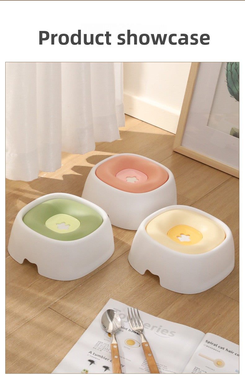 Floating Starfish Style Water Bowl Cat Drinking Equipment Anti Splash