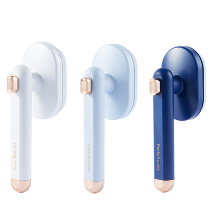 Gentle Needle Comb for Cats and Dogs Premium Pet Hair Brush to Remove Loose Hair and Reduce Shedding Detangling Comb for Pet Grooming at Home