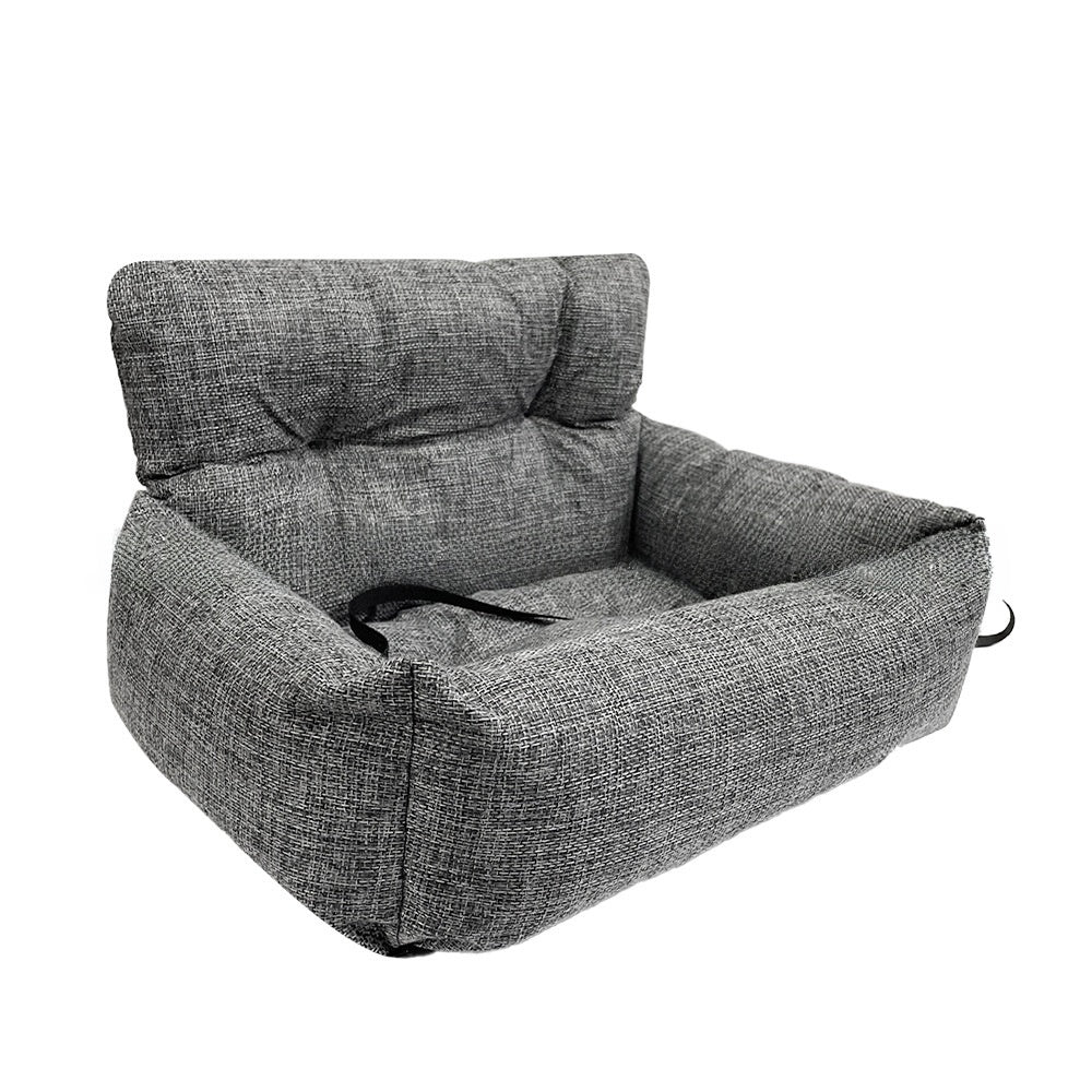 Premium Pet Car Seat for Dogs and Cats Comfortable Travel Bed with Non-Slip Mat Washable Car Sofa Cushion