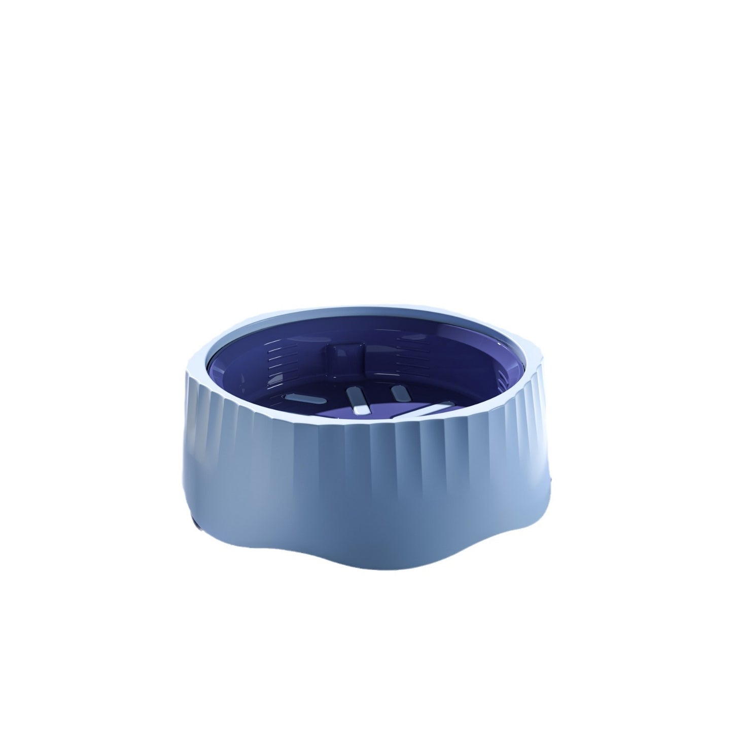 Pet Slow Feeder Bowl 2-in-1 New Dog Anti-Tip Bowl Cat Dog Supplies New Non-Slip Dog Bowl