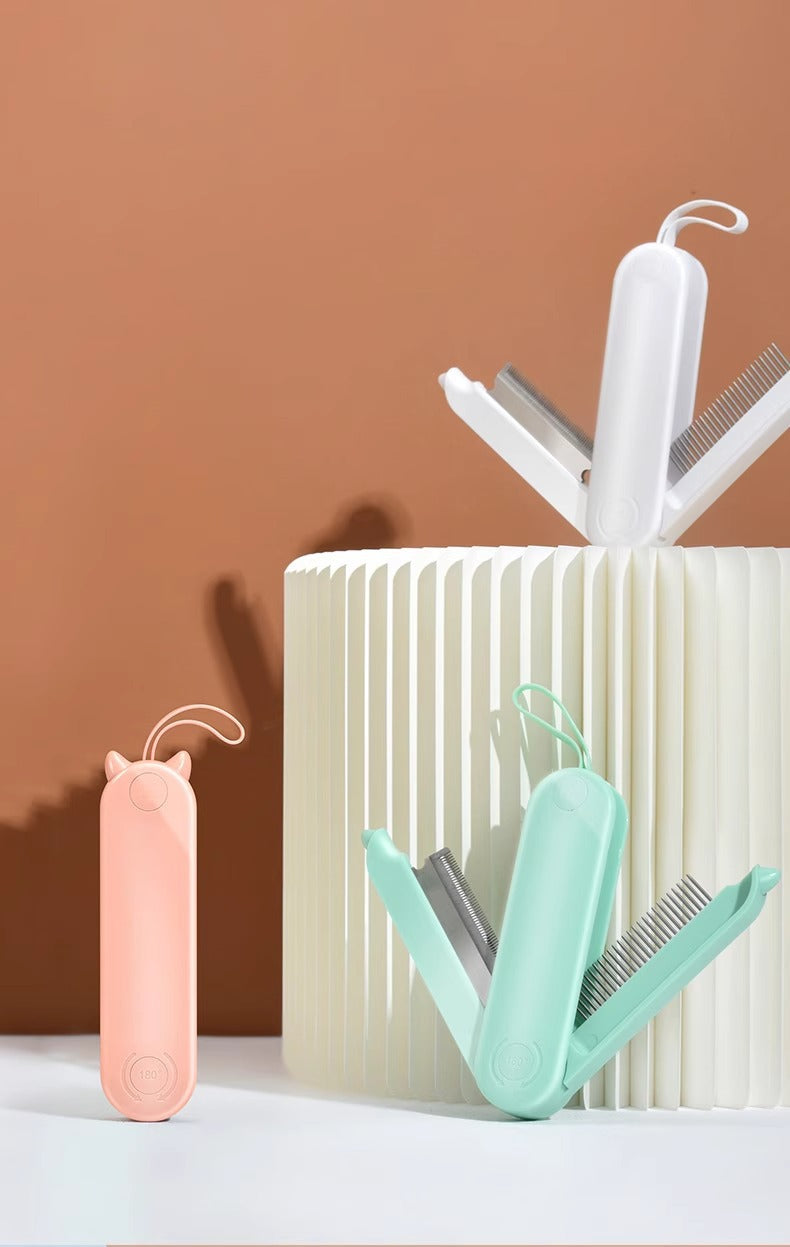 Cat Dog Long Hair Comb Pet Supplies Detangling Remove Floating Hair Cleaning Tool