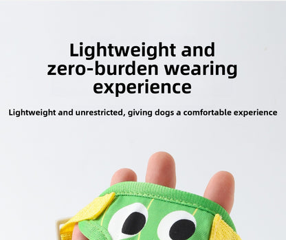Big Eyes Cute Dog Harness and Leash Set Anti Escape Reflective Adjustable Chest Strap for Small Dogs Outdoor Travel Walking