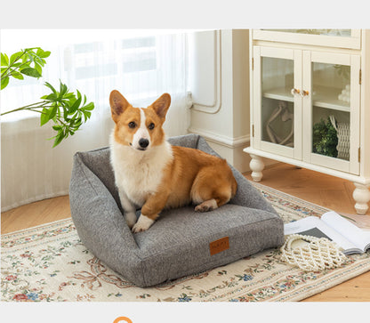 Pet Inflatable Sofa Cat Detachable Bed Washable Antibacterial All Seasons Sleep Sofa Dog Bed Technology