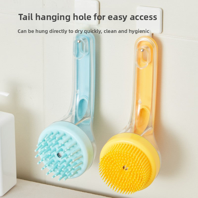 Silicone Pet Dog and Cat Bath Massage Brush Supplies