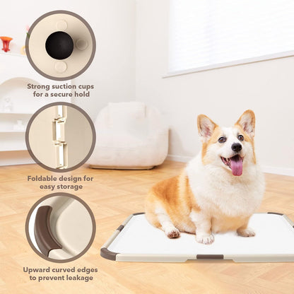 Extra Large Pet Toilet Portable Foldable Diaper Clip Dog Pee Dog Toilet Training Tray Pad