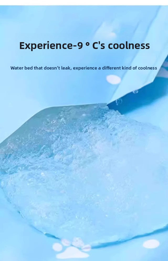 Cat Dog Bed Ice Mat Summer Cooling Sleeping Pad Double Layer