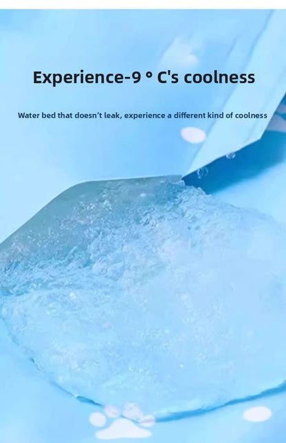 Cat Dog Bed Ice Mat Summer Cooling Sleeping Pad Double Layer