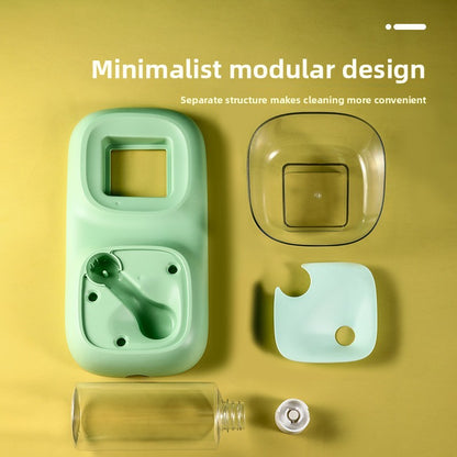 Dog Cat Automatic Refill Water Food Feeder Bowl Pet Supplies Dish Set