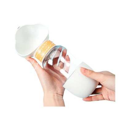 Portable Pet Travel Water Bottle for Dogs Outdoor Drinking Cup Leak Proof Doggy Hydration Supply for Puppy Teddy and Small Medium Dogs