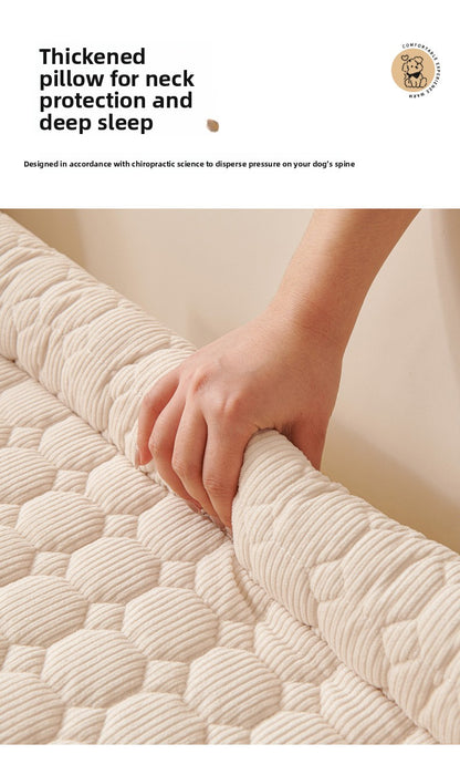 Premium Thickened Pet Sofa Cushion Non-Slip Dog Bed Cat Bed Washable Anti Scratch Furniture Protector for Large Medium Dogs Cats