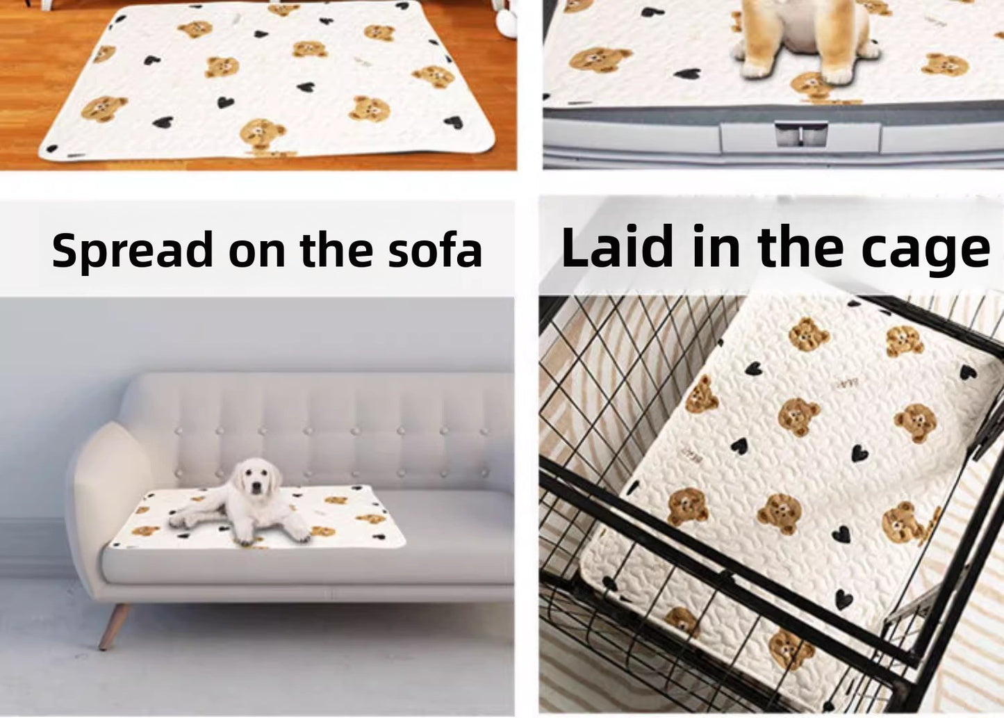 AllSeason Pet Mat Dog Blanket Durable Washable Cat Comfy Sleeping Mat