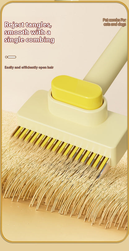 Pet Dematting Thinning Comb for Dogs Cats Removing Loose Hair