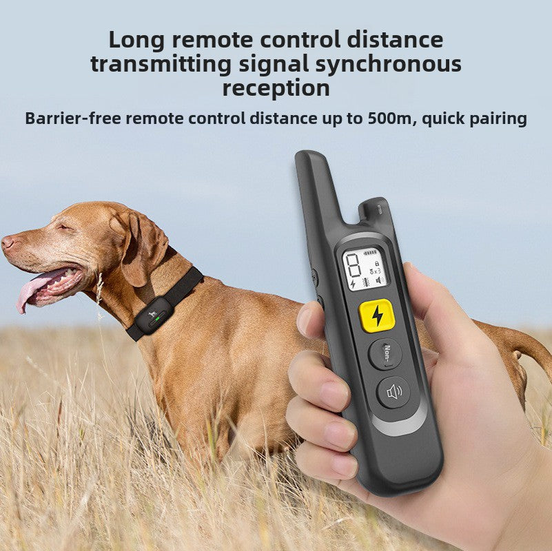 Smart Remote pet trainer stop bark collar anti-bark electric pet training collar