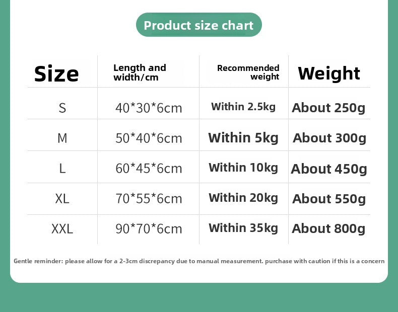 AllSeason Pet Cooling Mat Pad for Dogs Cats Summer WearResistant Bed Essentials