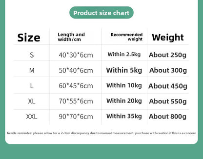 AllSeason Pet Cooling Mat Pad for Dogs Cats Summer WearResistant Bed Essentials