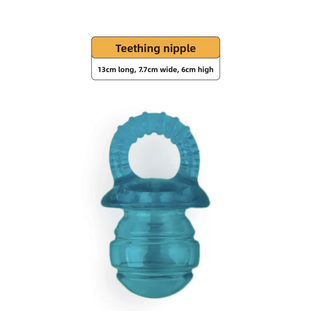 Puppy Small Dog Durable Cactus Molar Nipple Toy for Self-relief Biting