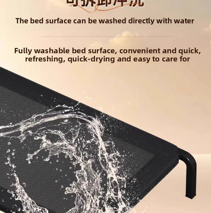 Elevated Dog Camping Bed All-Season Moisture-Proof Kennel Bed for Small Large Dogs