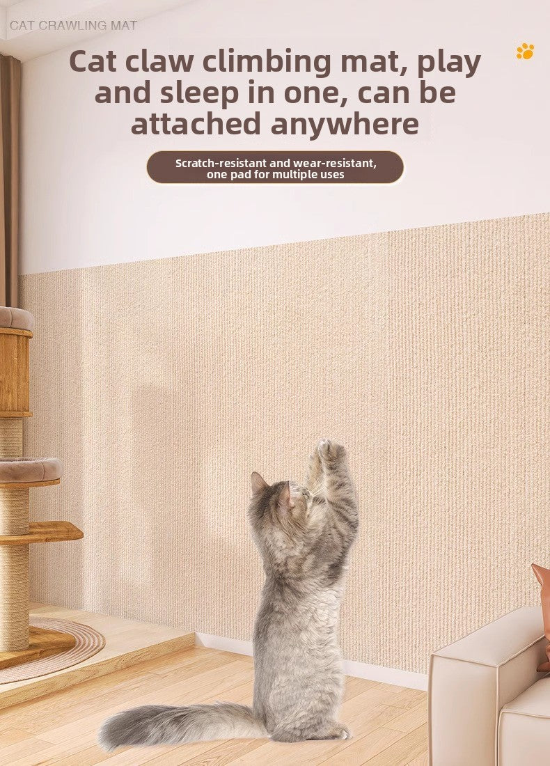 Cat Scratching Mat with Freestyle Cutting Durable ScratchResistant NonShedding Board Sticker