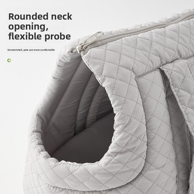 Cute Cat Carrier Backpack for Travel Large Capacity Breathable Pet Handbag Portable Dog Shoulder Bag Outgoing Puppy Crossbody Carrier