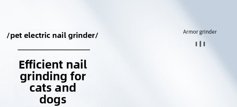 Pet Nail Grinder Clipper with Light for Dogs Cats