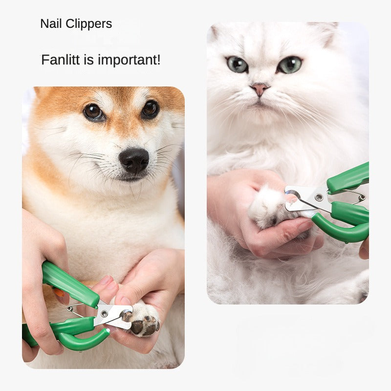 Cactus shape pet clipper cat and dog nail clippers