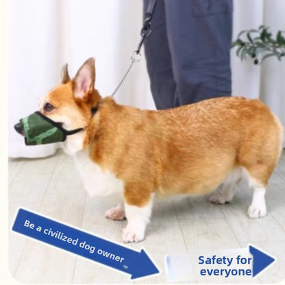 Effective Anti Bite Barking Dog Muzzle Fits Small Medium Large Dogs Teddy Golden Retriever