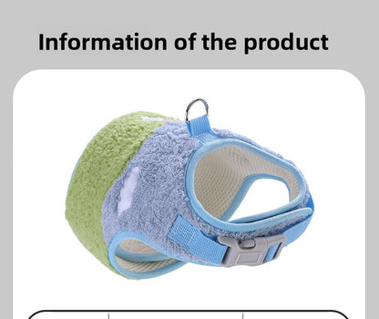 Adjustable Cat Harness and Leash No Pull Anti Escape Breathable Mesh Vest for Walking Reflective Strap Comfort Fit Small Medium Large Cats