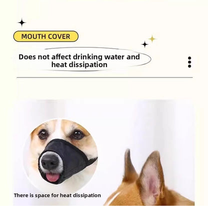Effective Anti Bite Barking Dog Muzzle Fits Small Medium Large Dogs Teddy Golden Retriever