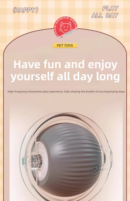 Cat Toy Sound Gravity Pet Cat Intelligent Teasing Cat Toy Ball Relieve Boredom Rolling