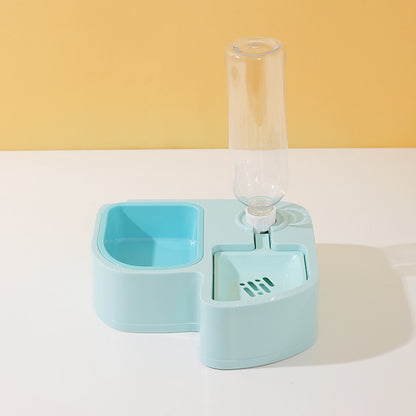 New Cat Food Set: Auto Feeding Bowl Drinking Device & Neck Protection Wholesale