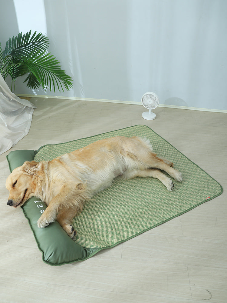 Golden Retriever Dog Summer Sleep Cooling Mat for Big Dogs