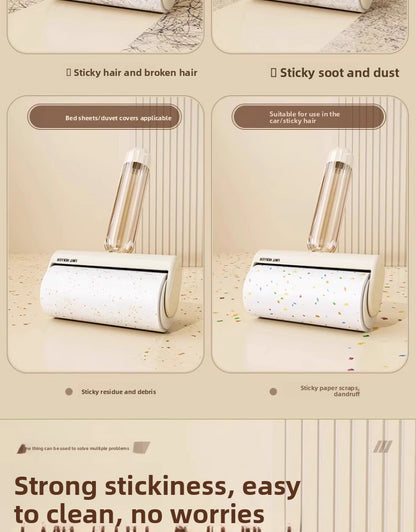 New Tearable Paper Lint Roller Core for Home Clothes and Pet Hair Cleaning Brush