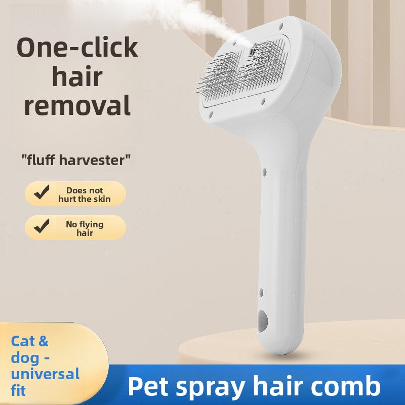 Pet Grooming Spray Comb for Cat Dog Hair Detangling Cleaning