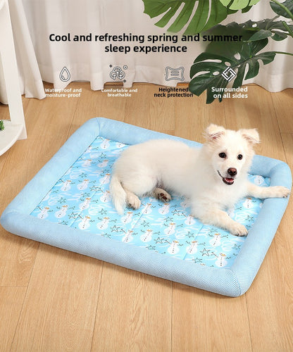 Universal AllSeason Pet Cool Nest Internet Celebrity Bed Mat for Small Medium Dogs Cats