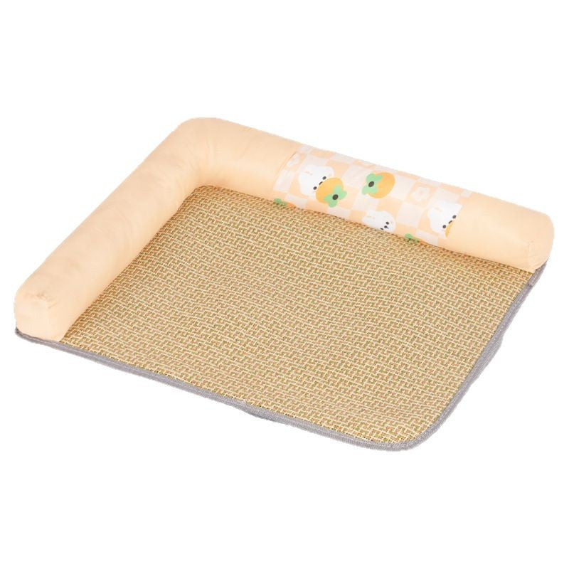 Home Use Pet Cat Dog Summer Cooling Mat Universal Soft Ice Cushion for Neck Safety