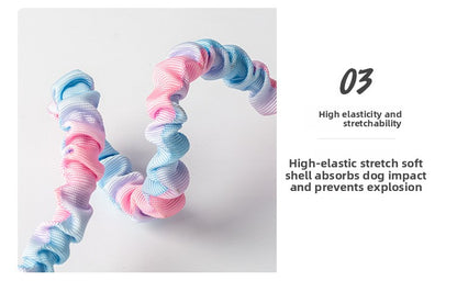 Elastic Rope Dog Leash Explosion Proof Anti Pull Pet Gear