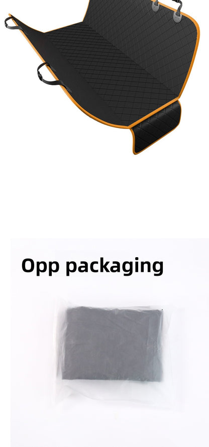 Pet Supplies Foldable Waterproof Anti-fouling Car Mat for Rear Seat Use