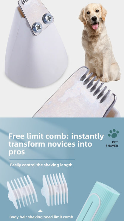 Pet Supplies New Pet Hair Trimmer Set Dog Electric Clipper Nail Grinder Pet Paw Hair Trimmer