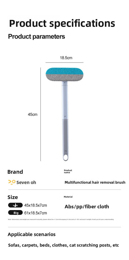 Cat Hair Cleaner Hair Removal, Scraping, Sticky Hair, Pet Cat, Dog Fur Sofa Bed, Carpet, Hair Adsorption Artifact