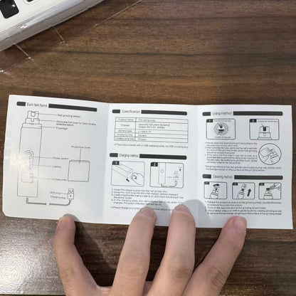 Pet Nail Grinder Clipper with Light for Dogs Cats