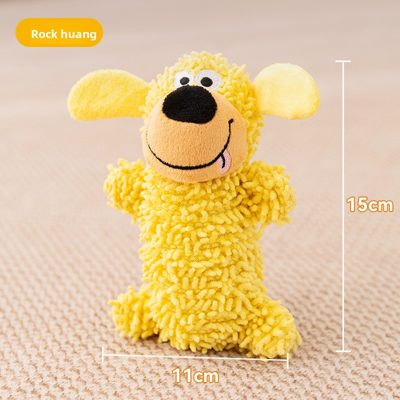 Durable Dinosaur Plush Dog Toy with Squeaker Interactive Chew Toy for Small Medium Dogs Tough Chewers Pet Supplies Puppy Teething