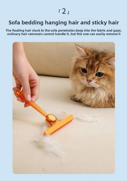 Manual Double-Sided Woolen Fabric Shaver Tool for Household Pet Coat Hair Lint Removal